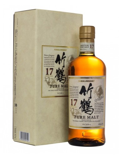 【市面稀有】竹鶴 17年 日本純麥威士忌 700ml 